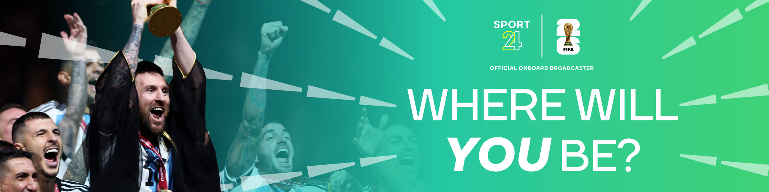 HOW TO WATCH FIFA WORLD CUP 26™ ONBOARD